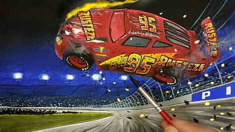 Lightning Mcqueen Crash Coloring Pages - Free Printable Templates