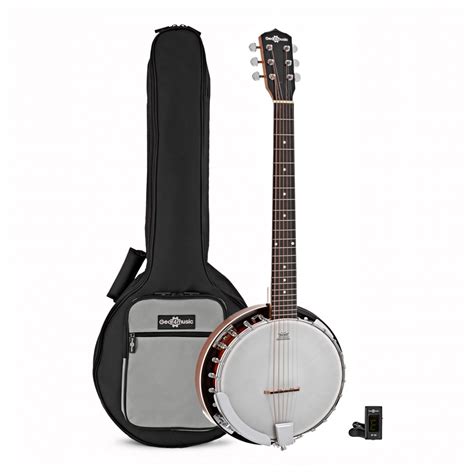 6 String Guitar Banjo Pack by Gear4music at Gear4music