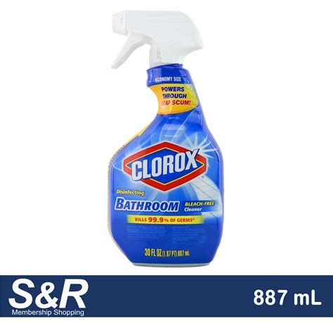 Clorox Disinfecting Bathroom Bleach-Free Cleaner 887mL | Lazada PH