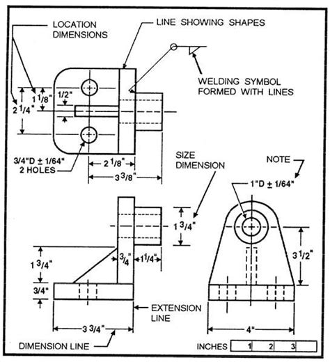 How To Read Mechanical Drawings For Dummies - Ronald Adam's Reading ...