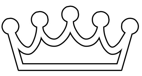 Crown Outline Clip Art at Clker.com - vector clip art online, royalty ...