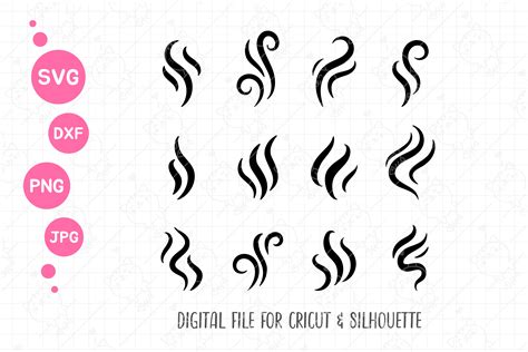 Smoke Svg | Smoke Silhouette Svg Graphic by FoxGrafy · Creative Fabrica