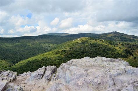 Mount Rogers VA stock image. Image of clouds, summit - 26439241