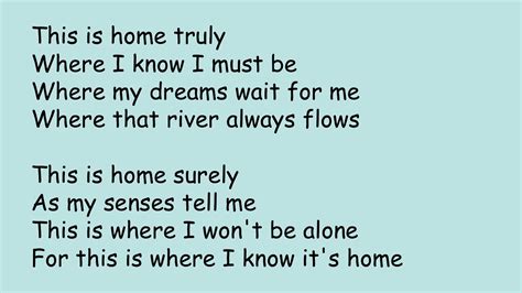 NDP song lyrics Home - YouTube