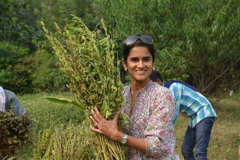 Female Farmer Believes In Permaculture Farming For India