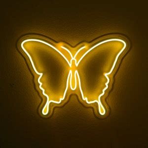 Neon Butterfly Aesthetic Room Decor Butterfly Neon Sign - Etsy