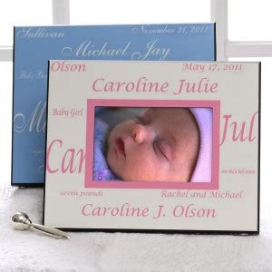 Personalized Baby Frame | The Average Consumer