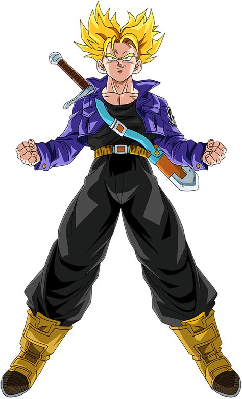 Super Saiyan Future Trunks (HD Upscale) by woodlandbuckle on DeviantArt