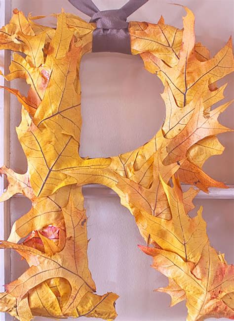 30 Fall Leaf Crafts - DIY Decorating Projects with Leaves