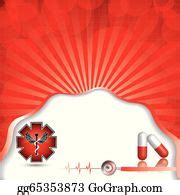 640 Abstract Red Grid Medical Background Clip Art | Royalty Free - GoGraph