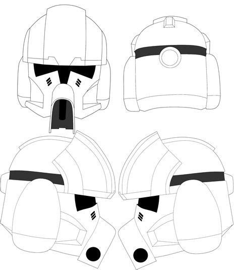 Animated Clone Trooper Phase Helmet Templates Foam | ubicaciondepersonas.cdmx.gob.mx