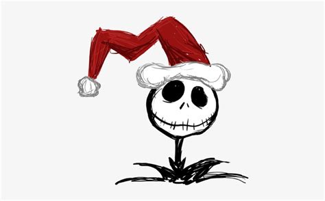 Nightmare Before Christmas Santa Hat - Jack Skellington With Christmas ...