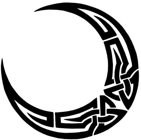 Crescent Moon With Star Symbol