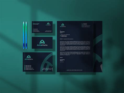 Corporate Stationery Design on Behance