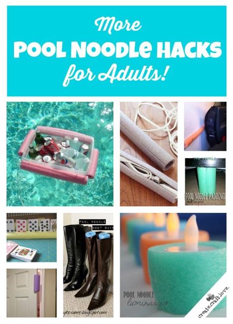 More Pool Noodle Hacks You Can Make at Home for Adults | Pool noodles, Diy, Noodles ideas