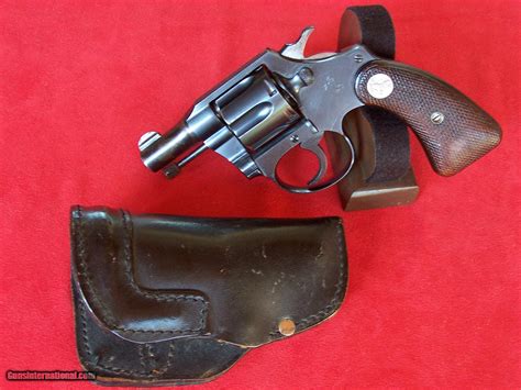 Colt Police Positive .38 with 2” Barrel & Holster