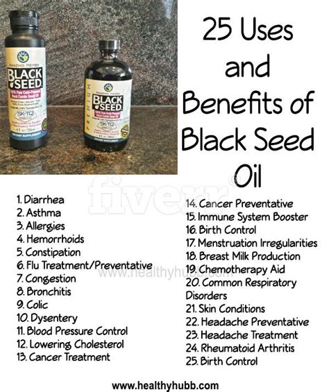 25 Incredible Uses and Benefits of Black Seed Oil: | Benefits of black ...