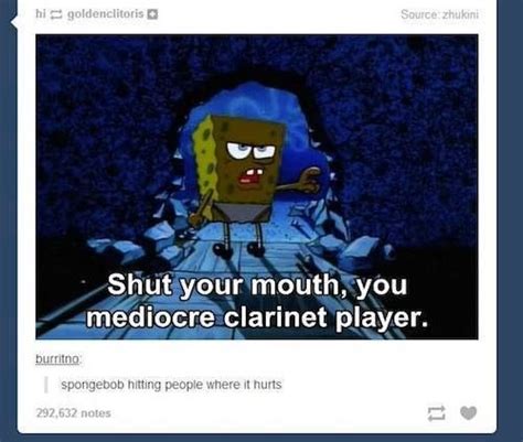 Pin by Lauren on SpongeBob SquarePants ️ | Band jokes, Marching band ...