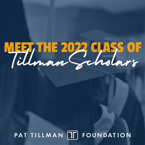 Pat Tillman Foundation Announces Its 2022 Tillman Scholars - Pat ...