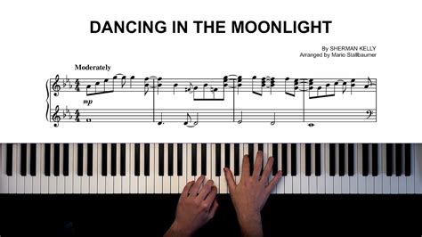 Dancing in the Moonlight - Piano Cover + Sheet Music - YouTube