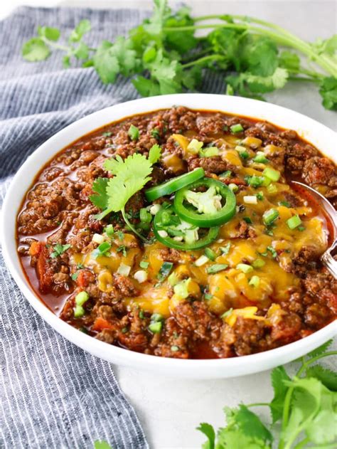 Best Texas Style Chili Recipe (No Beans) - Taste And See