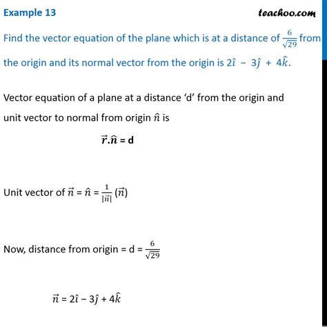 How To Find Unit Normal Vector