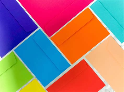 Fashion v's Stationery : Colour Blocking with ENVELOPES | Colored envelopes, All the colors ...