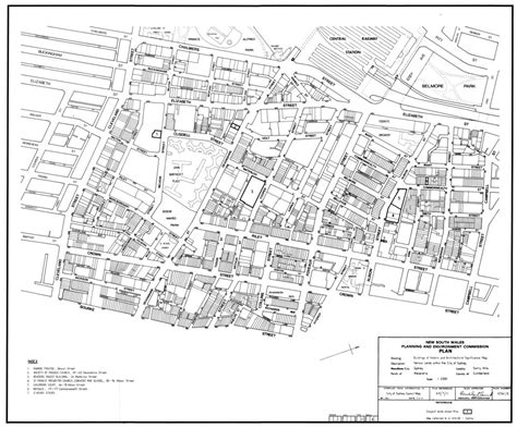 IDO 42 - Buildings of historic and architectural significance map. Locality - Surry Hills ...