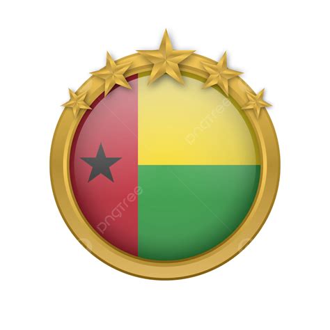 Guinea Bissau Flag Vector, Guinea Bissau, Flag, Guinea Bissau Flag PNG and Vector with ...