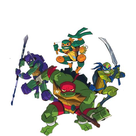 Rise of the tmnt (png) by jalonct on DeviantArt