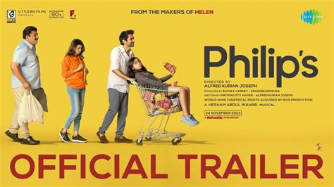 Philip's - Trailer | Little Big Films | Mukesh,Innocent,Noble | Hesham | Alfred Kurian ...