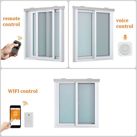 Wireless Remote Control Motorised Sliding Window Opener 12V Motor 850mm | eBay