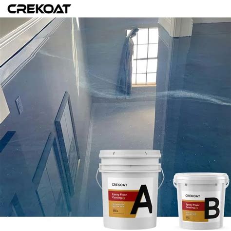 Pearl Flakes Garage Concrete Paint 3D Metallic Floor Coating Blue Epoxy - China Metallic Epoxy ...