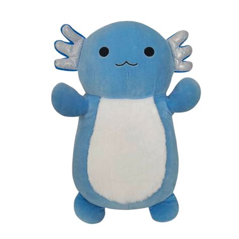 Buy Squishmallows HugMees 14-Inch Blue Gradient Axolotl with Silver Gills - Add Miss Vi to Your ...