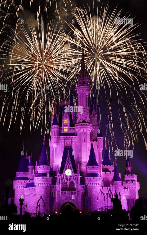 Cinderella Castle Fireworks Wallpaper