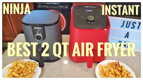 BEST 2 Quart Air Fryer Instant Pot or Ninja Air Fryer Comparison Vortex vs Mini - YouTube