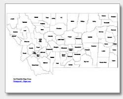 Montana State Map With Cities And Towns – Interactive Map