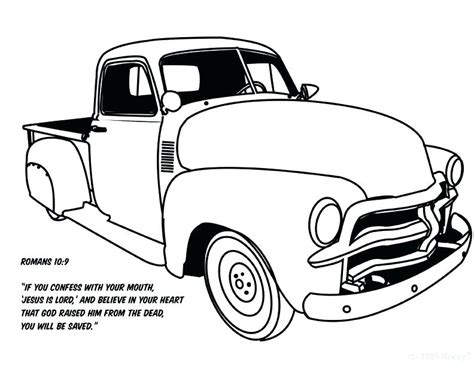 Chevy Truck Coloring Pages at GetColorings.com | Free printable ...