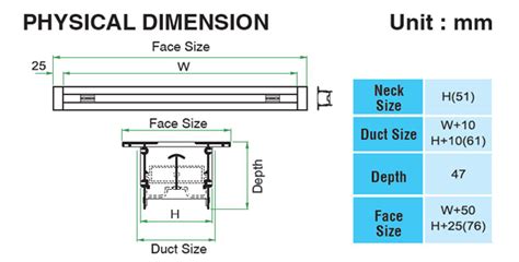 Linear Slot Diffuser 1 | U Master