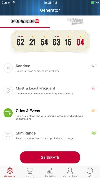 Numbers Generator Pro - Powerball & Mega Millions by W8 LLC