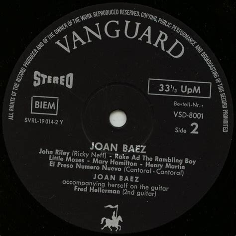 Joan Baez | Joan Baez | Vinyl (LP, Album, Stereo) | VinylHeaven - your ...