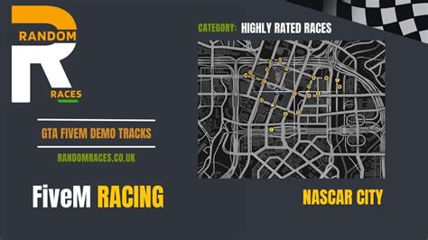 GTA 5 FiveM Server Circuit Track- Highly Rated - Nascar City - YouTube