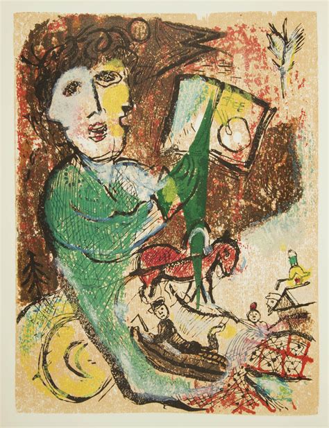 CHAGALL, Marc (1887-1985). Poèmes. Gravures originales sur bois de Marc ...