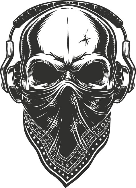 Cool Vintage Retro Thug Gangster Skull Cartoon #4 Vinyl Decal Sticker – Shinobi Stickers