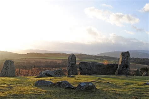 ancientart:The Tomnaverie Stone Circle, near Tarland, Aberdeenshire ...
