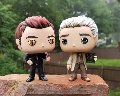 Crowley and Aziraphale | Custom funko pop, Custom funko, Funko pop