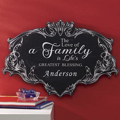 Personalized Family Wall Plaque from Seventh Avenue | 723376