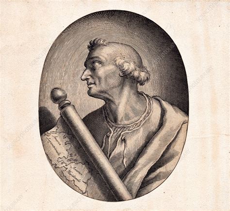 Amerigo Vespucci, Italian explorer - Stock Image - C038/2639 - Science Photo Library