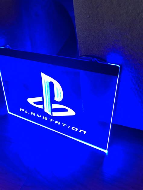 PlayStation LED Neon Light Sign 8x12 | Etsy