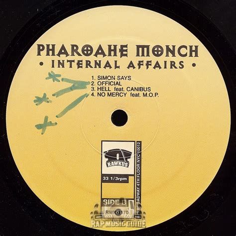 Pharoahe Monch - Internal Affairs: Record | Rap Music Guide